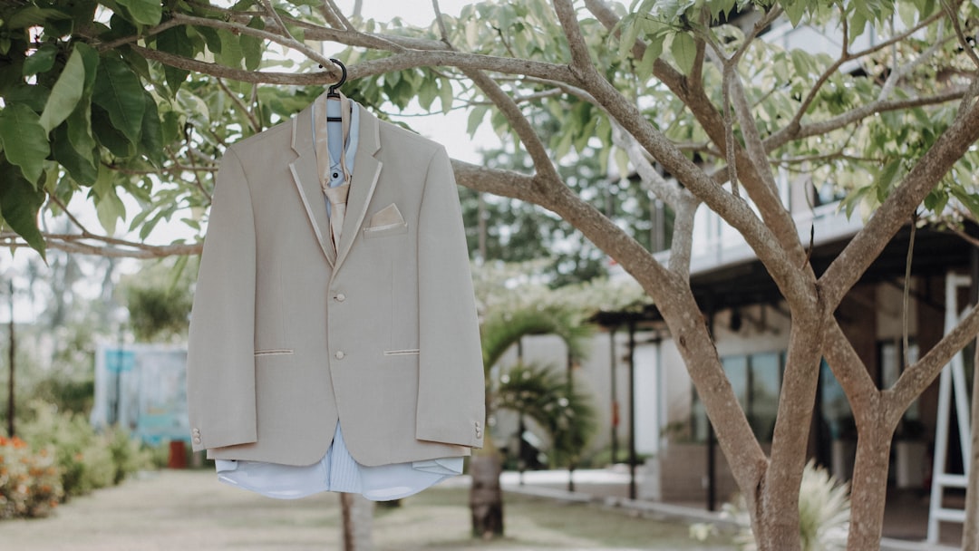 Photo cream suit