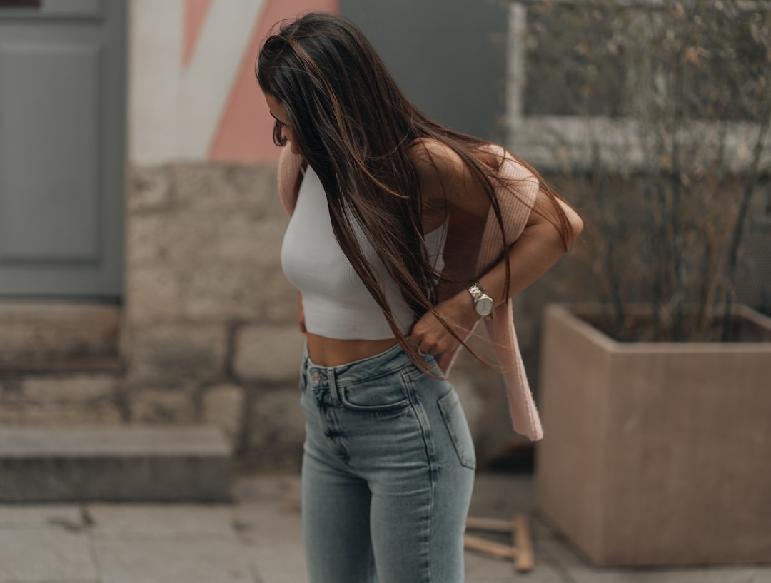 Photo mom fit jeans