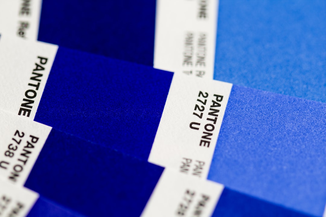 Photo cobalt color