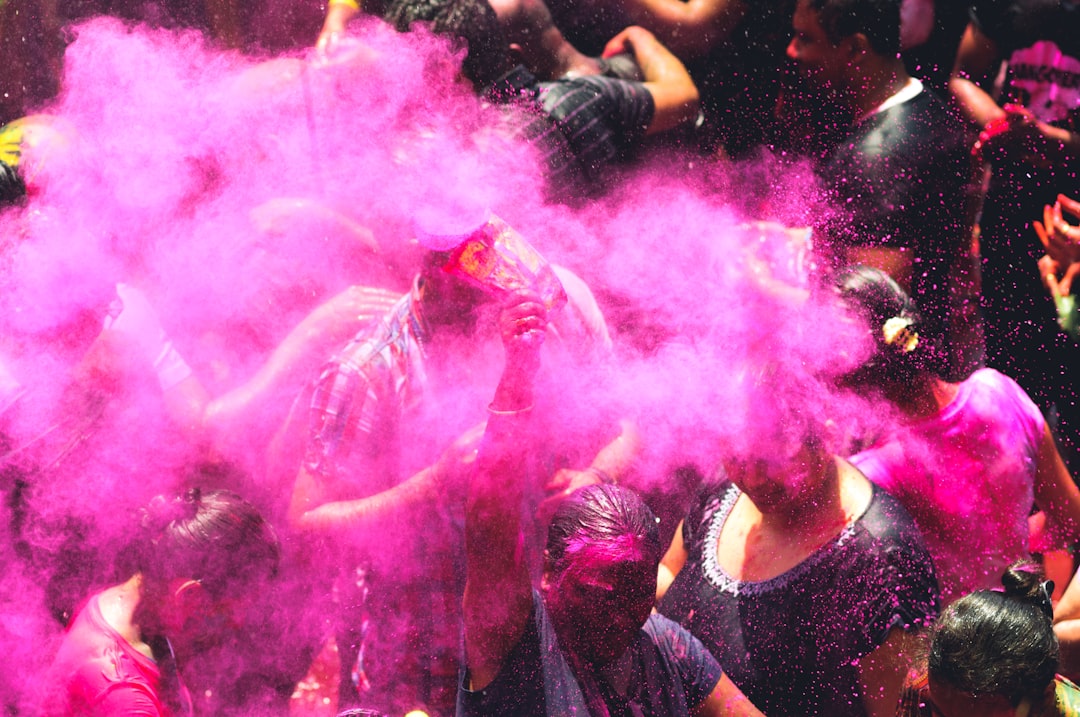 Photo powder pink