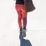 Photo patterned leggings