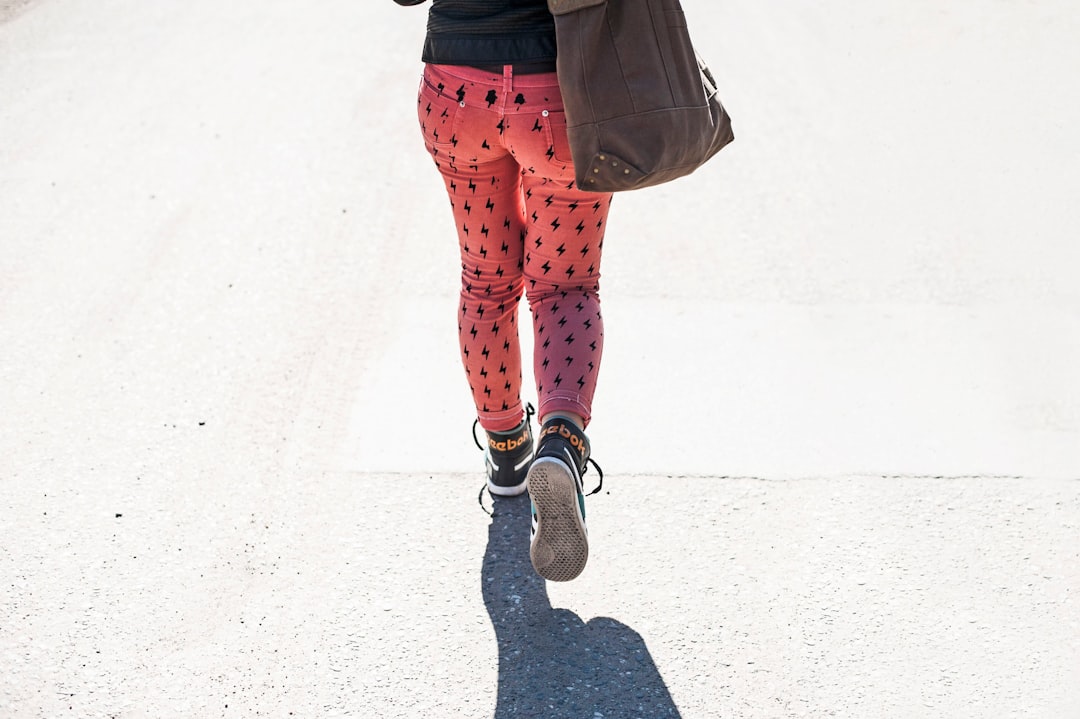 Photo patterned leggings