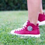 Photo purple shoes